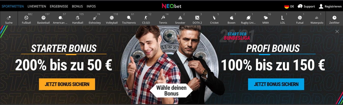 NEO.bet Bonus